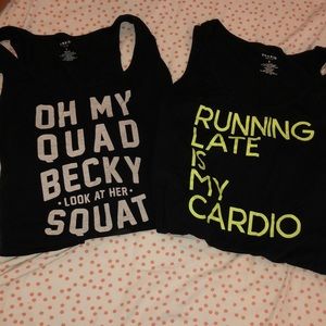 EUC Torrid workout tanks